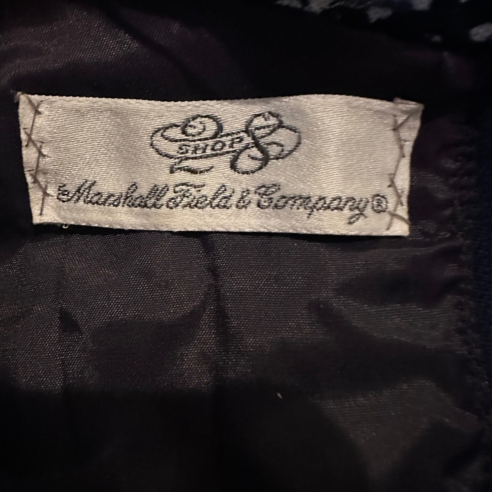 VTG 1960s Helga Marshall Field & Co 28 Shop Jacquard Fit and Flare Dress Sz 6 - Picture 6 of 11